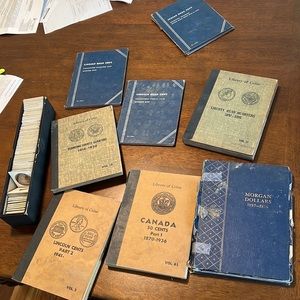 Antique Coin Collection! Rare Morgan Dollars!